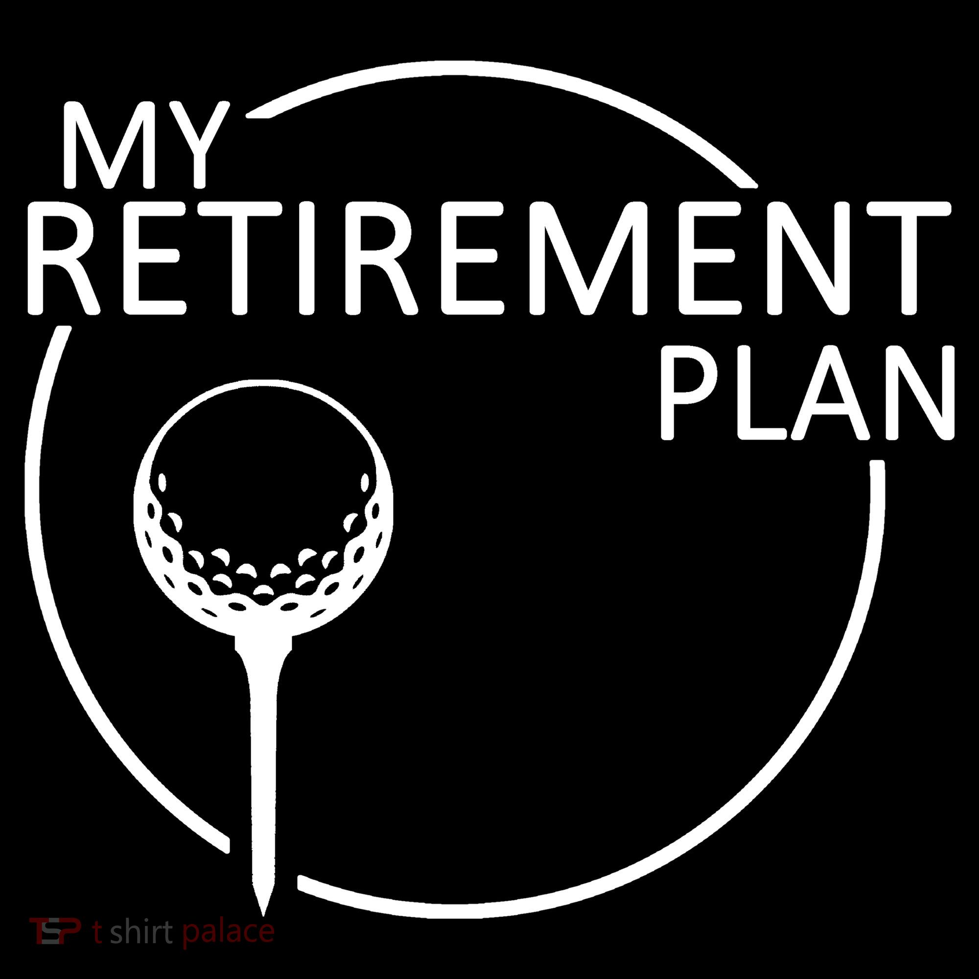 Golf Retirement Plan Funny Women's Long Sleeve Shirt
