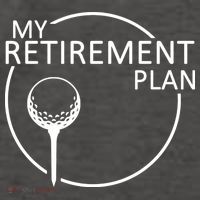 Golf Retirement Plan Funny Vector Backpack thumb 2