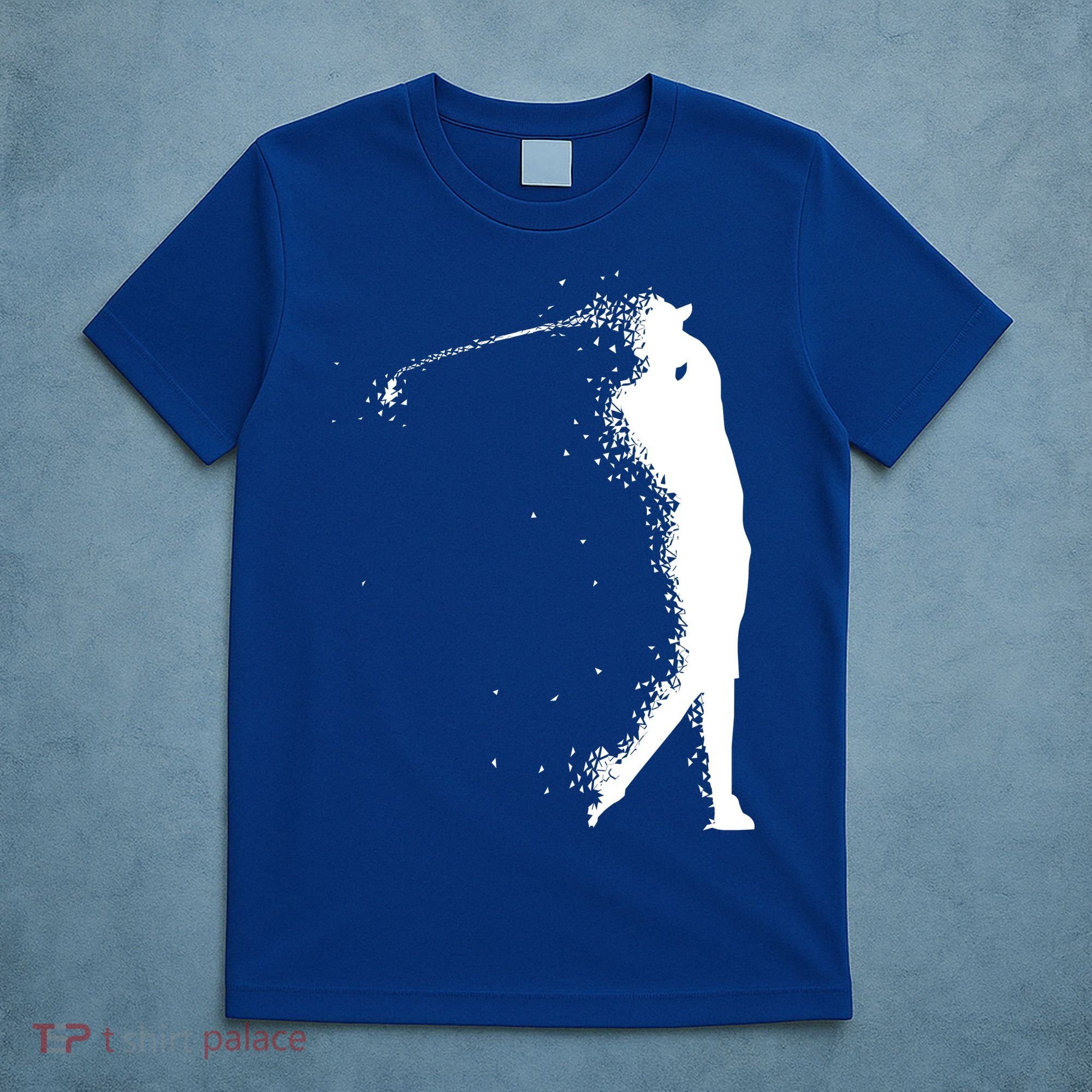 Golf Swing Splatter Golfer Logo T-Shirt