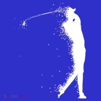 Golf Swing Splatter Golfer Logo Tote Bag thumb 4