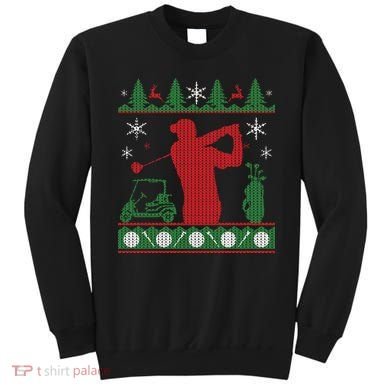 Golf Ugly Christmas Sweater Sweatshirt