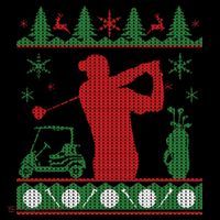 Golf Ugly Christmas Sweater Coffee Mug thumb 5