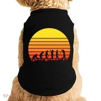 Golfer Evolution Sunset Doggie Tank thumb 0