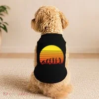 Golfer Evolution Sunset Doggie Tank thumb 2