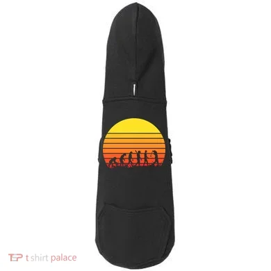 Golfer Evolution Sunset Doddie Hoodie