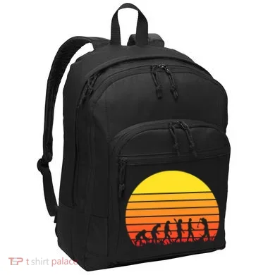 Golfer Evolution Sunset Port Authority Basic Backpack