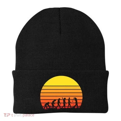 Golfer Evolution Sunset Beanie