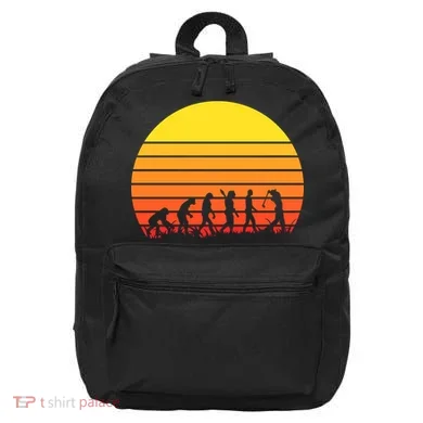 Golfer Evolution Sunset 16 in Basic Backpack