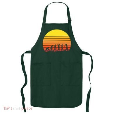 Golfer Evolution Sunset Apron
