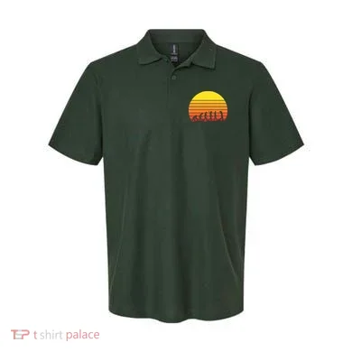 Golfer Evolution Sunset Polo
