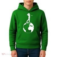 Golfer on top of the World Golf Logo Kids Hoodie thumb 4