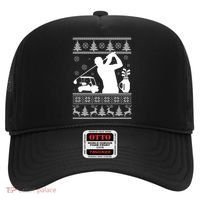Golfing Fan Ugly Christmas Sweater Hat thumb 0
