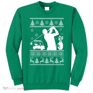 Golfing Fan Ugly Christmas Sweater Sweatshirt