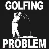 Golfing Problem Toddler Hoodie thumb 2