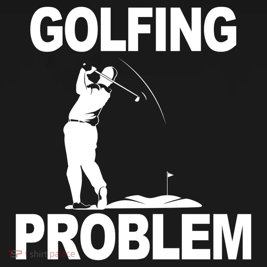 Golfing Problem  Toddler Hoodie