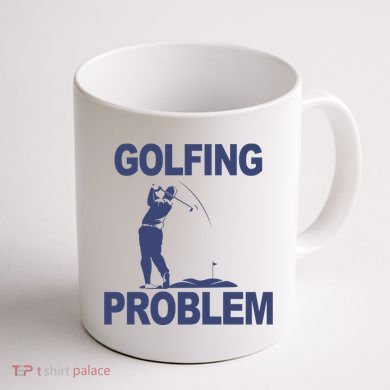 Golfing Problem  Coffee Mug back