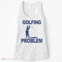 Golfing Problem  Women's Tank Top thumb 0
