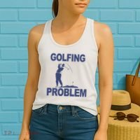Golfing Problem  Women's Tank Top thumb 2