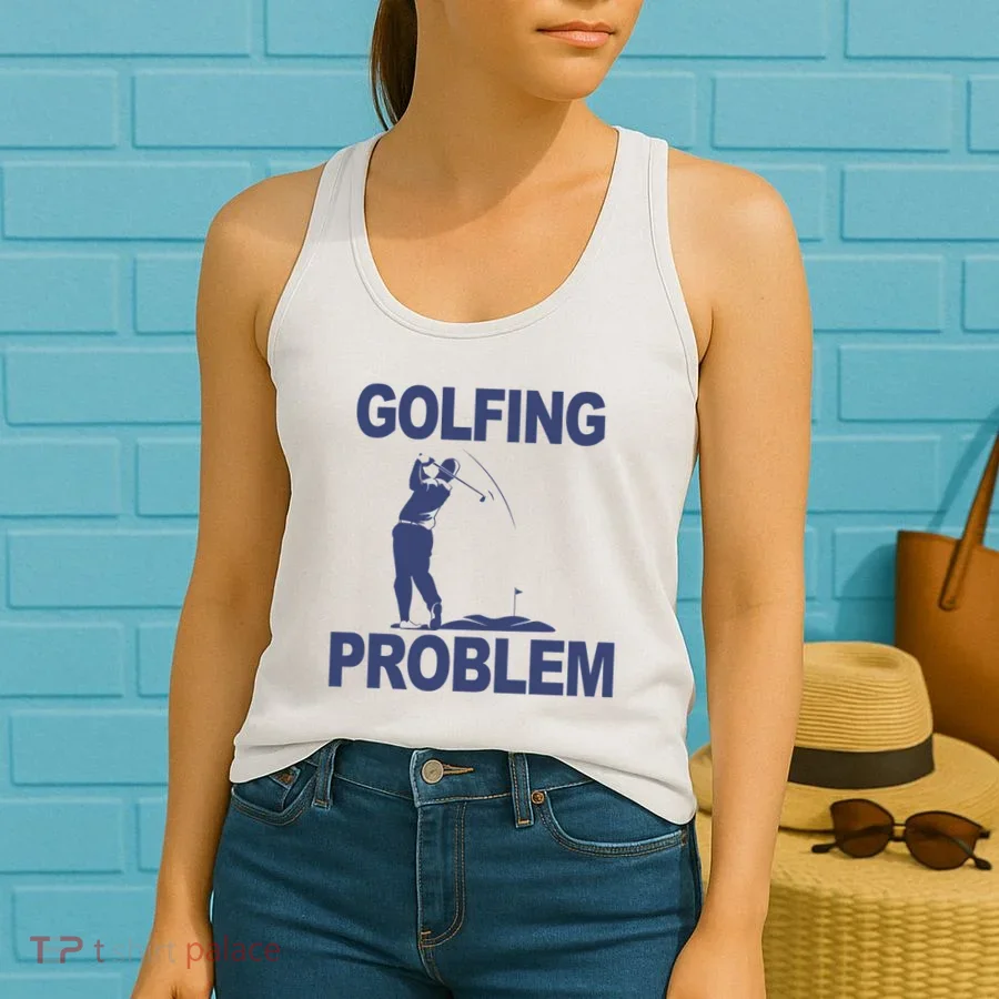 Golfing Problem  Women's Tank Top