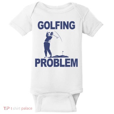 Golfing Problem  Baby Bodysuit