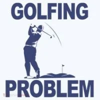Golfing Problem  Baby Bodysuit thumb 2