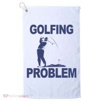 Golfing Problem  Golf Towel thumb 0