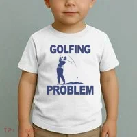Golfing Problem  Toddler T-Shirt thumb 2