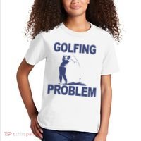 Golfing Problem  Kids T-Shirt thumb 2