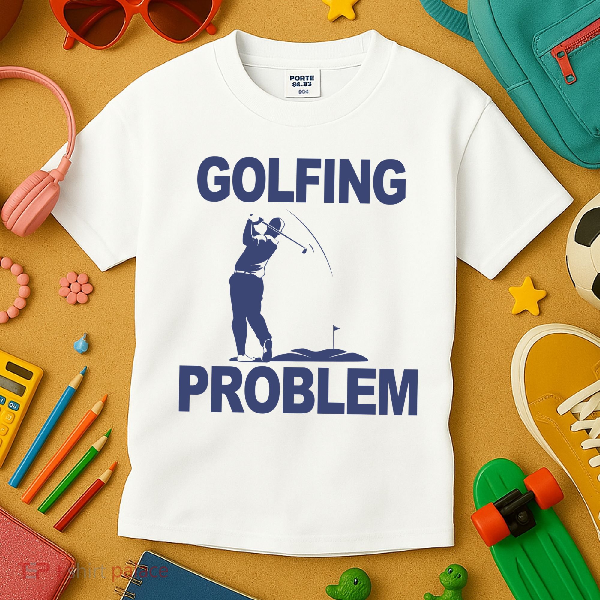 Golfing Problem  Kids T-Shirt