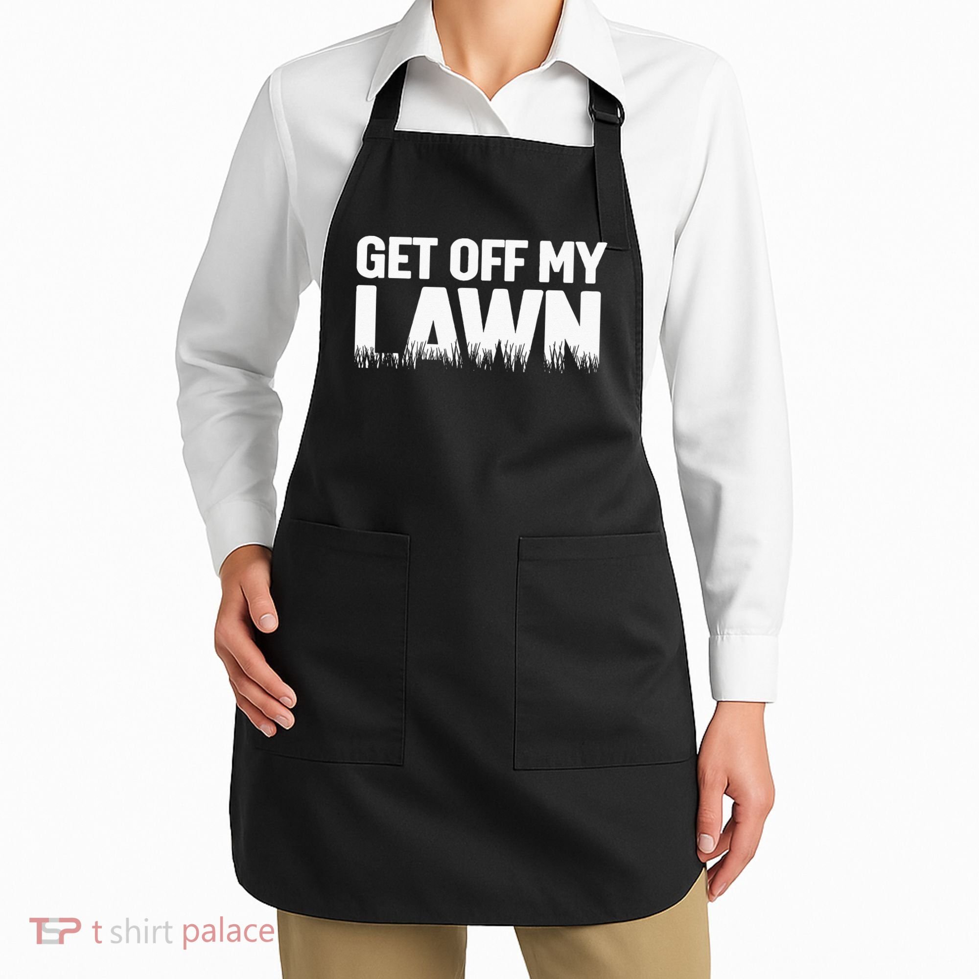 Get Off My Lawn Apron