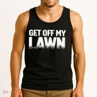 Get Off My Lawn Tank Top thumb 3