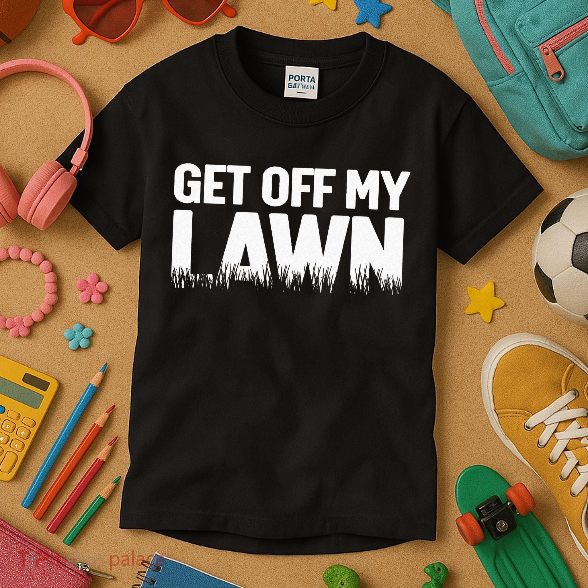 Get Off My Lawn Kids T-Shirt