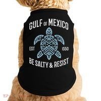 Gulf Of Mexico Resist Protest Resistance Women Gift Doggie Tank thumb 0