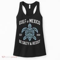 Gulf Of Mexico Resist Protest Resistance Women Gift Women's Tank Top thumb 0