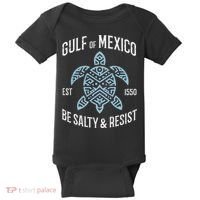 Gulf Of Mexico Resist Protest Resistance Women Gift Baby Bodysuit thumb 0