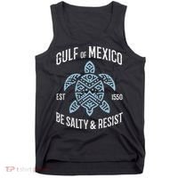 Gulf Of Mexico Resist Protest Resistance Women Gift Tank Top thumb 0