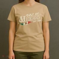 Gulf Of Mexico Est 1550 Retro Vintage T-Shirt thumb 4