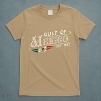 Gulf Of Mexico Est 1550 Retro Vintage T-Shirt thumb 5