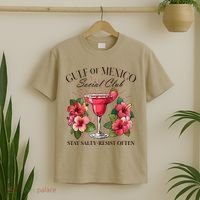 Gulf Of Mexico Social Club Stay Salty Resist Often T-Shirt thumb 2