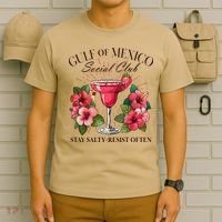 Gulf Of Mexico Social Club Stay Salty Resist Often T-Shirt thumb 6