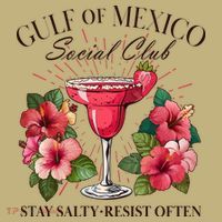 Gulf Of Mexico Social Club Stay Salty Resist Often T-Shirt thumb 7