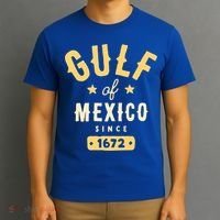 Gulf Of Mexico Since 1672 T-Shirt thumb 3