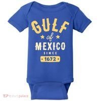 Gulf Of Mexico Since 1672 Baby Bodysuit thumb 0