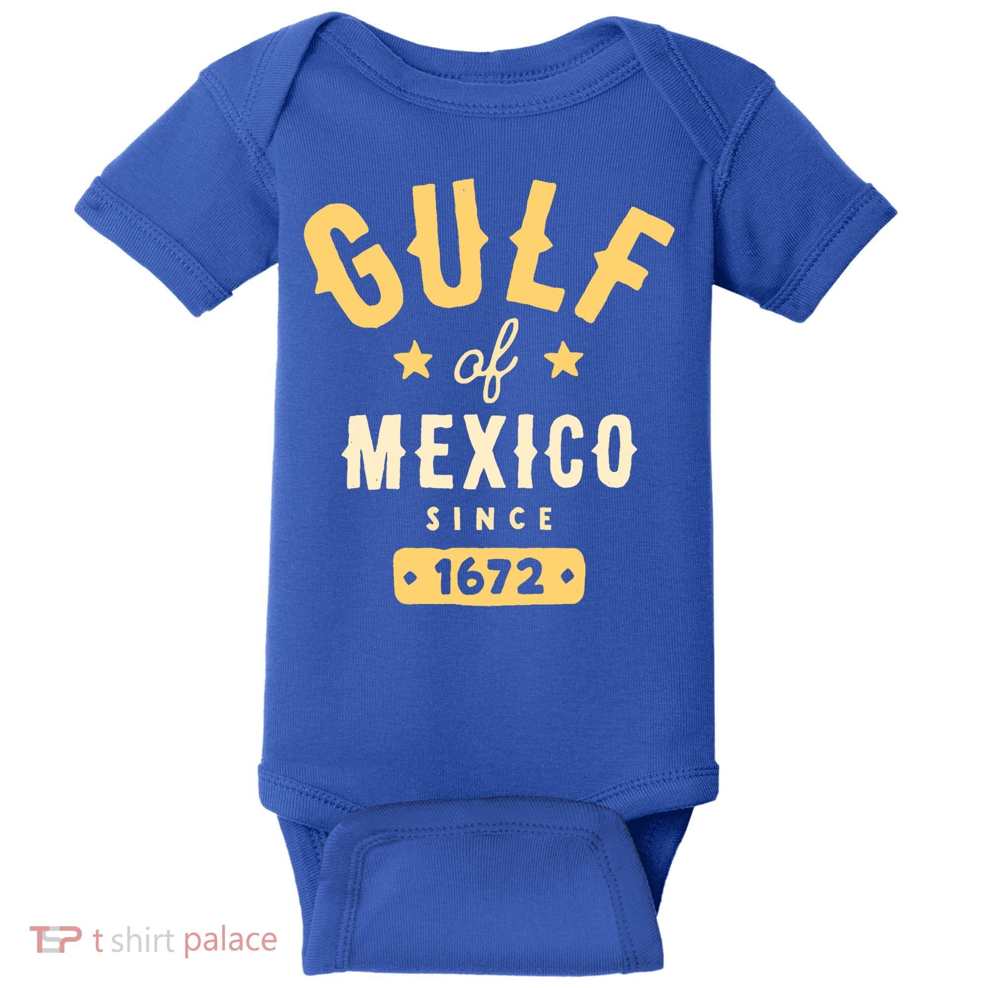 Gulf Of Mexico Since 1672 Baby Bodysuit