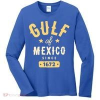 Gulf Of Mexico Since 1672 Women's Long Sleeve Shirt thumb 0