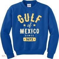 Gulf Of Mexico Since 1672 Kids Sweatshirt thumb 0