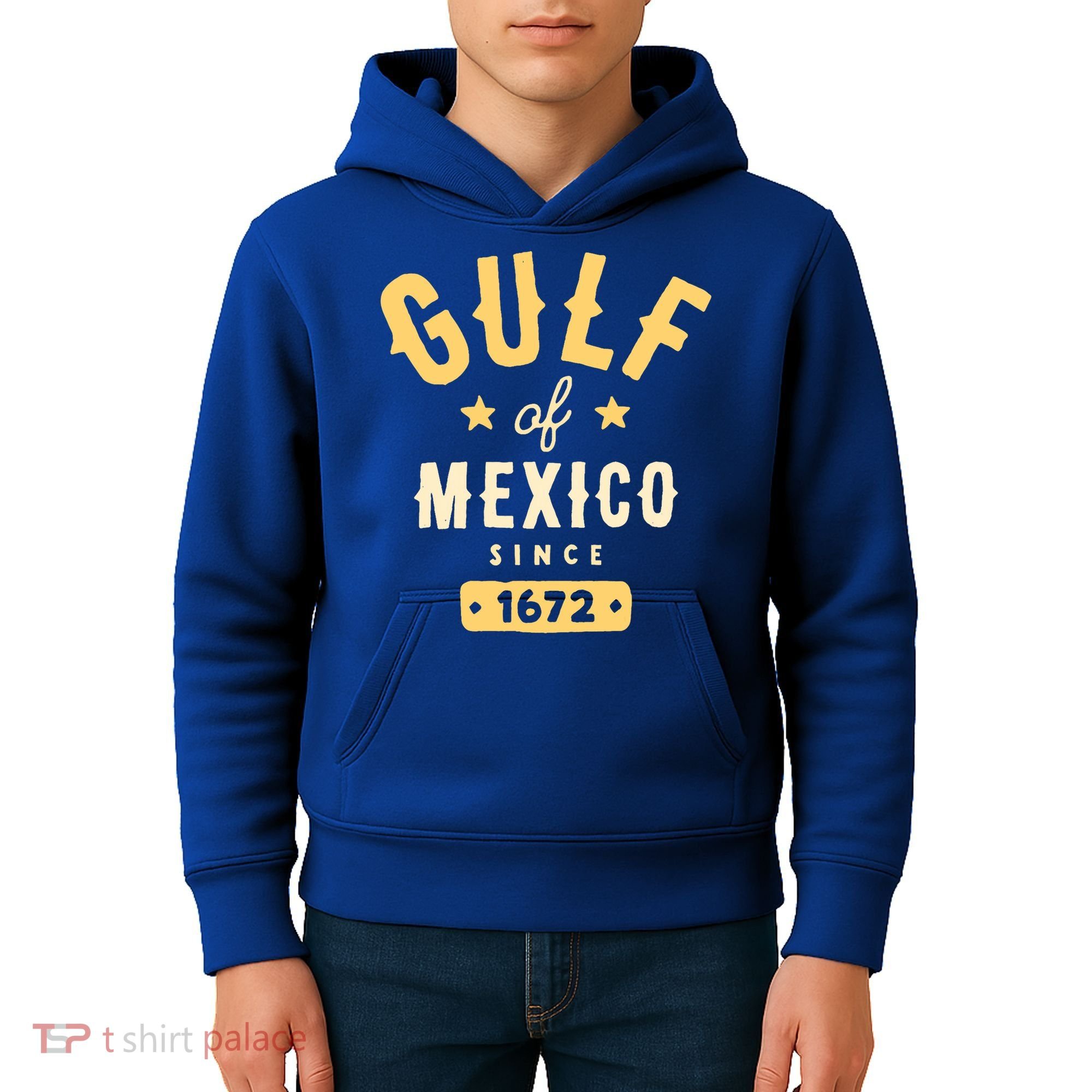 Gulf Of Mexico Since 1672 Kids Hoodie