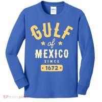 Gulf Of Mexico Since 1672 Kids Long Sleeve Shirt thumb 0