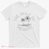 Gulf Of Mexico Palmtrees Beach Gulfo De Mexican Women T-Shirt thumb 0