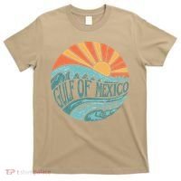 Gulf Of Mexico Est 1550 Retro Vintage Beach Gift T-Shirt thumb 0
